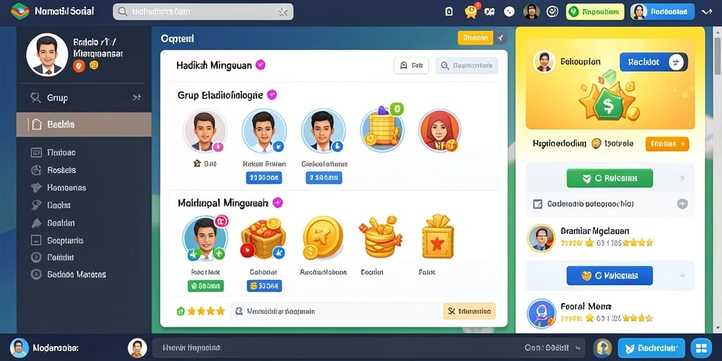 Screenshot dari momen kemenangan yang mengesankan.