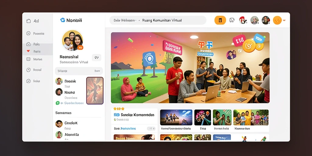 Karakter yang dapat disesuaikan dengan berbagai pilihan.