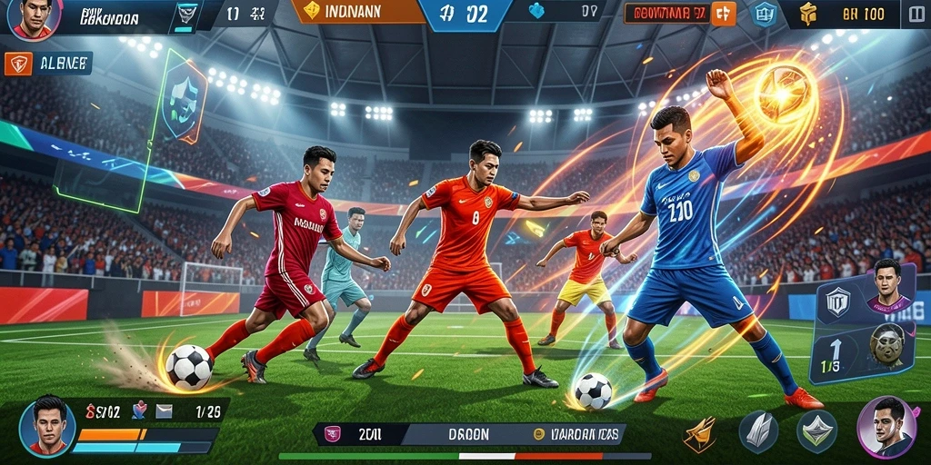 Karakter unik yang dapat dipilih untuk bermain.